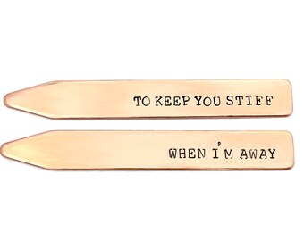 Copper Collar Stay - Etsy