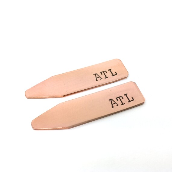 Collar Stays Copper Collar Stays custom 