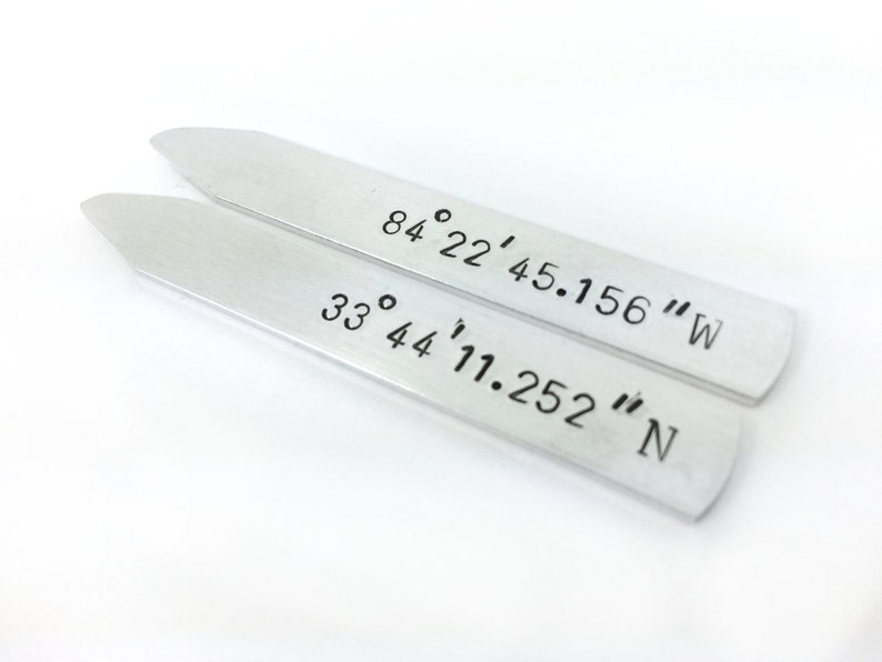 shirt stiffeners gift ideas for him engraved collar stays anniversary gifts for boyfriend wedding gift for groom