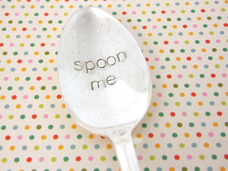 Stamped spoons-funny sayings-coffee poons-tea spoons-vintage flatware
