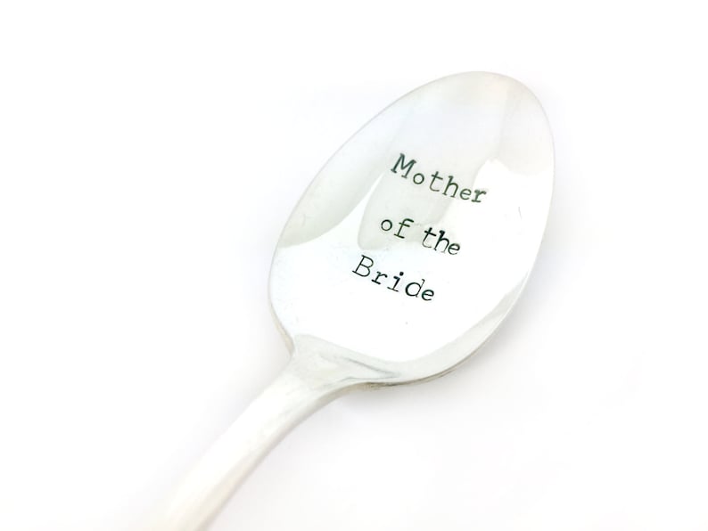 mother of the bride gift wedding spoons maid of honor gift coffee spoon gift under 20