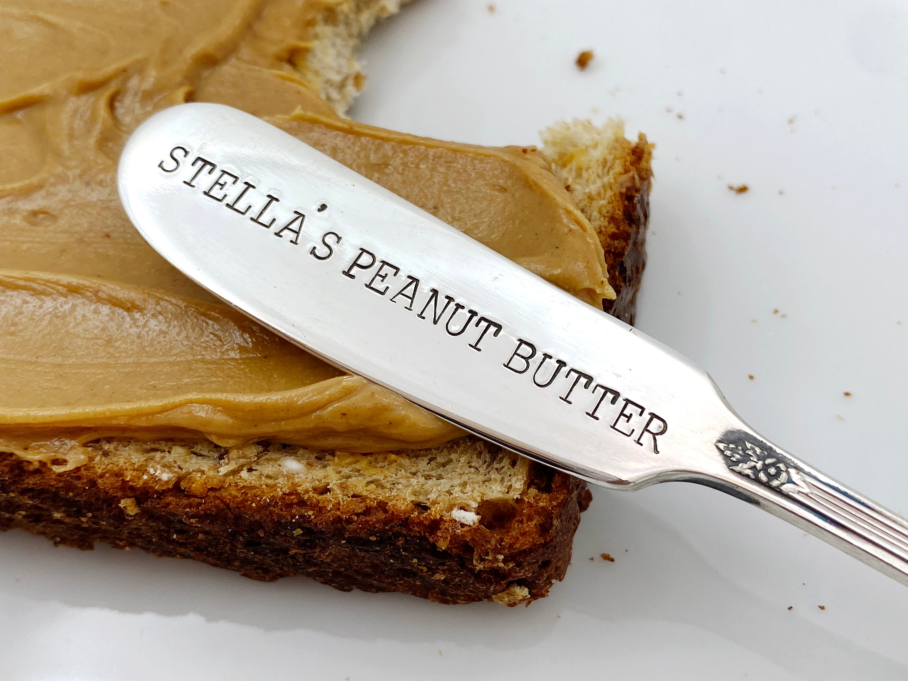 Custom Peanut Butter Spreader, Peanut Butter Knife, Engraved Peanut Butter  Knife 