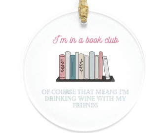 Book club Acrylic Ornament