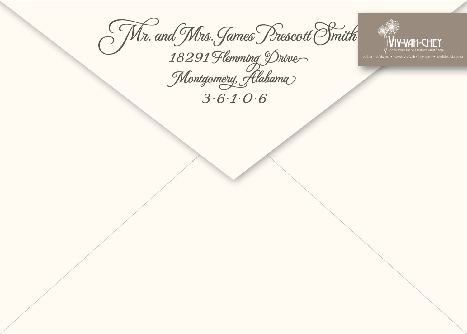 return address envelope printing
