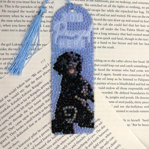 CUSTOM bookmark; unique bedazzled bookmark; one of a kind gift