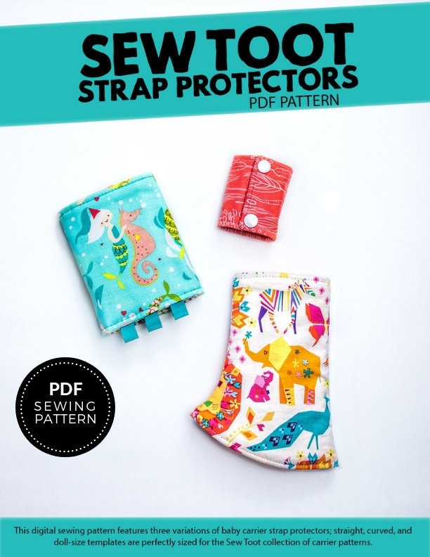 baby carrier drool pads tutorial