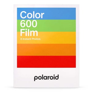 New Polaroid Color 600 Film Pack for Polaroid 600 and i-Type Series Cameras - Brand New In Sealed Package - 8 Photos Eight Pictures