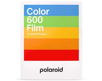 New Polaroid Color 600 Film Pack for Polaroid 600 and i-Type Series Cameras - Brand New In Sealed Package - 8 Photos Eight Pictures