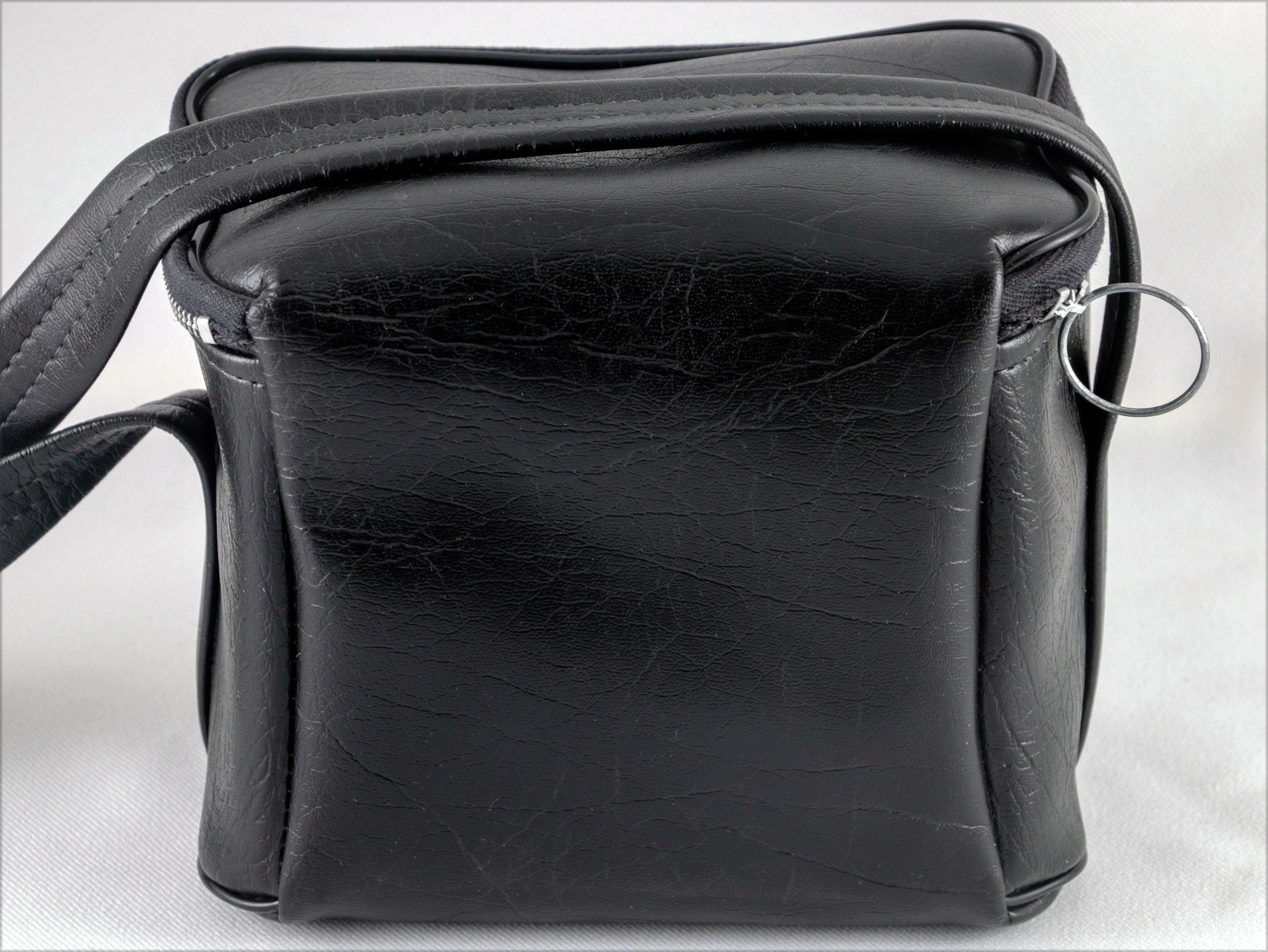 Vintage Genuine Original Polaroid Black Vinyl Camera Shoulder Bag