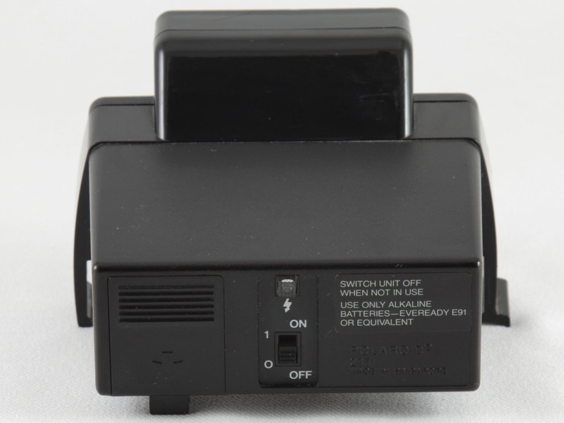 Polaroid Qlight Black Rainbow Stripe Electronic AA Battery Etsy