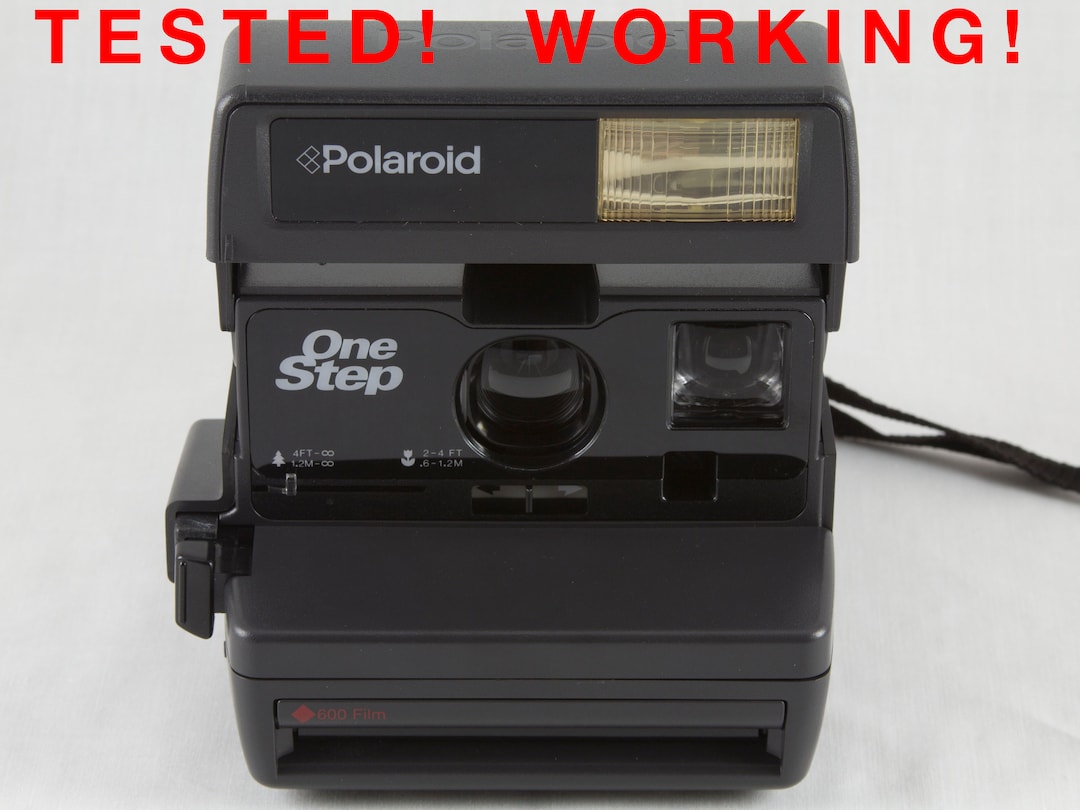 Vintage Original Polaroid Onestep 600 Instant Film Camera - Tested ...