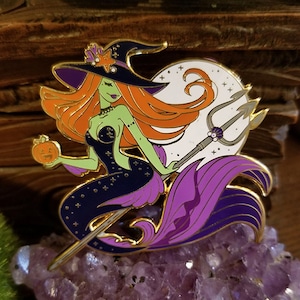 Sea Witch Hard Enamel Pin image 1