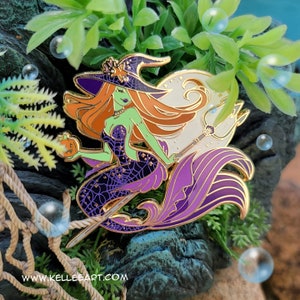 Sea Witch Hard Enamel Pin image 4