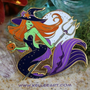 Sea Witch Hard Enamel Pin image 2