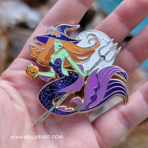 Sea Witch Hard Enamel Pin image 5