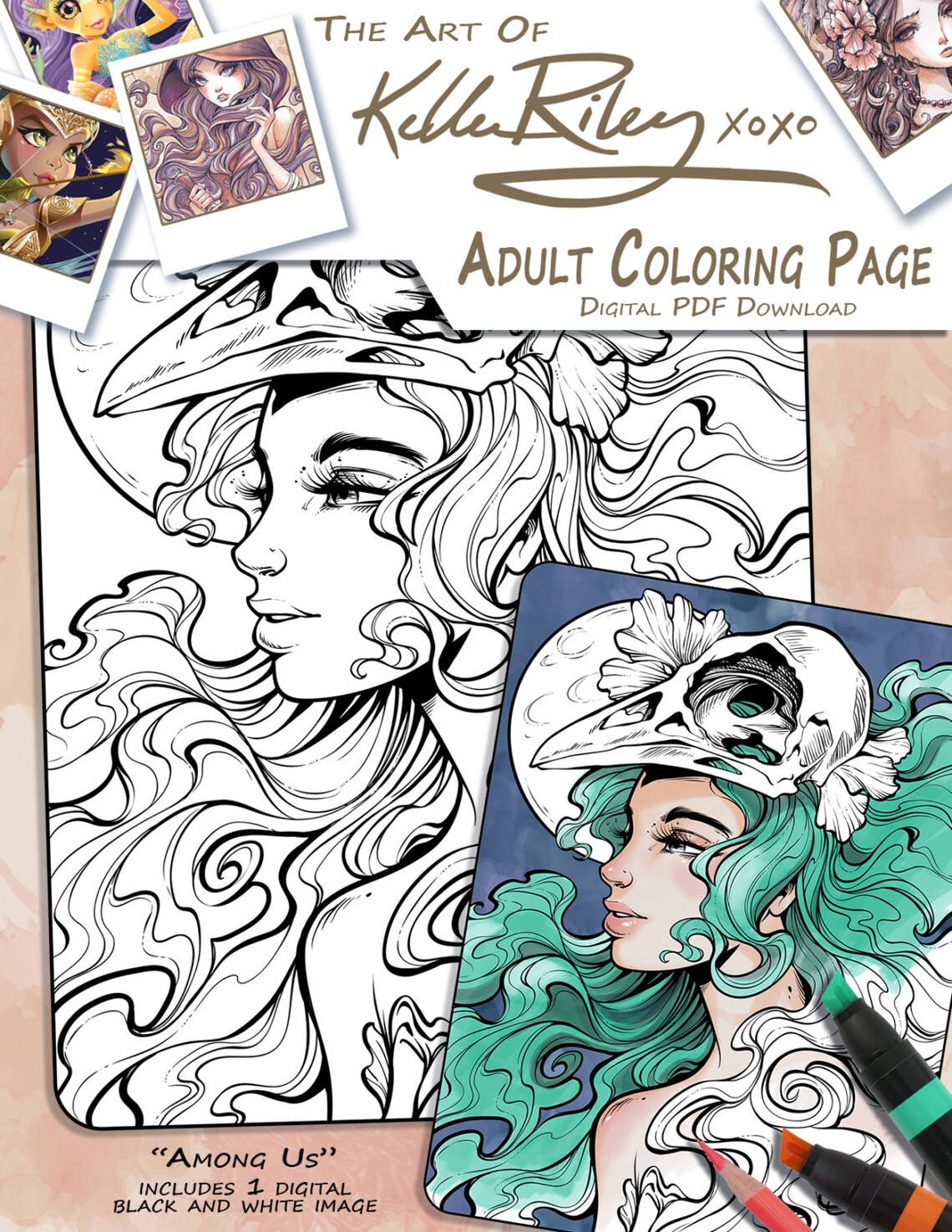 Among Us Adult Coloring Page | Etsy