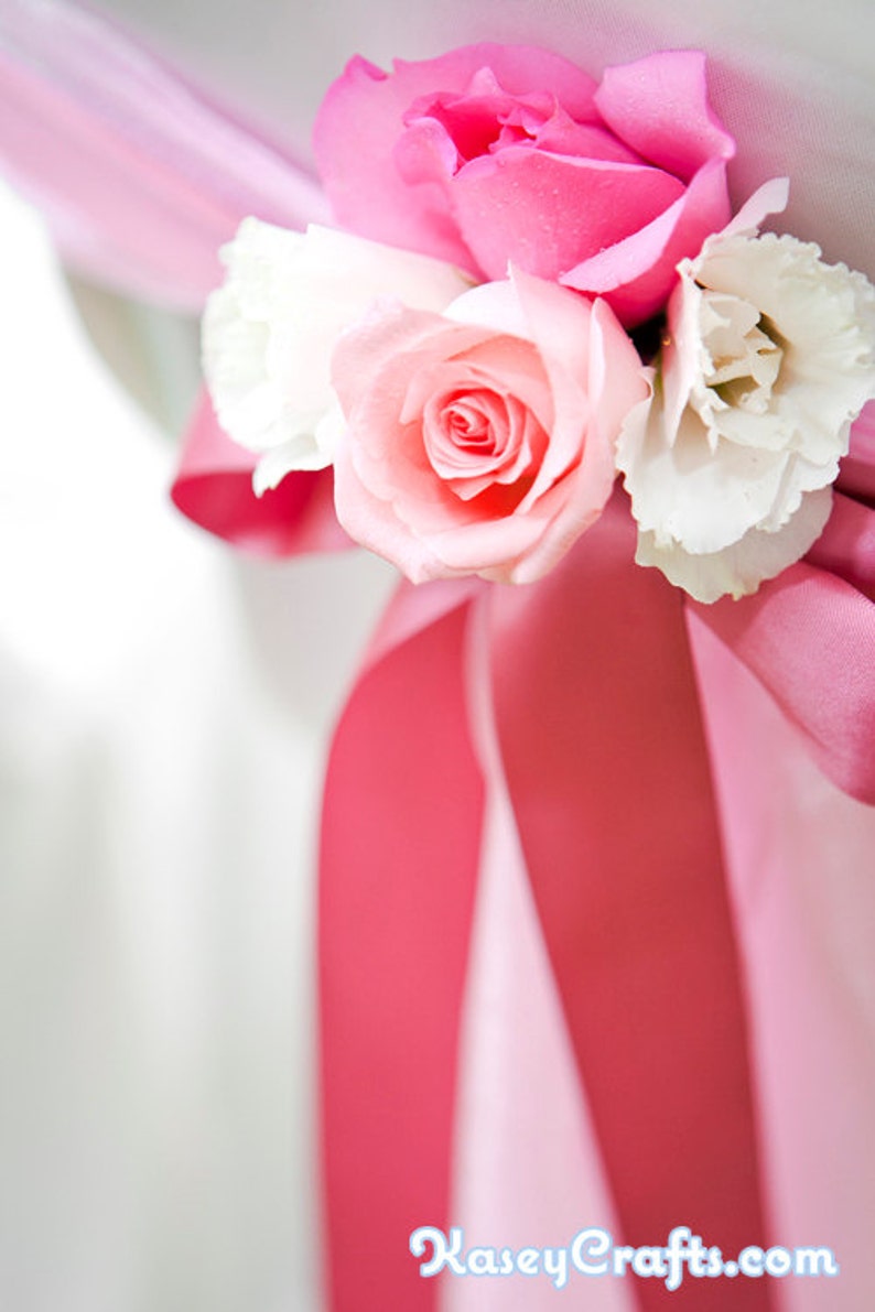 Colonial Rose Pink Ribbon Double Faced Satin Ribbon Widths - Etsy