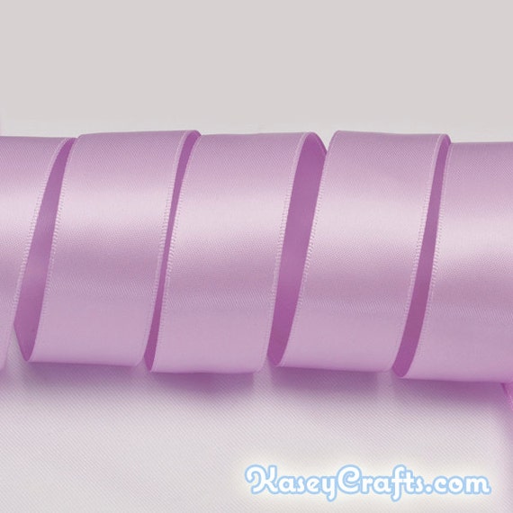 Double Faced Satin Ribbon - 2 Purple