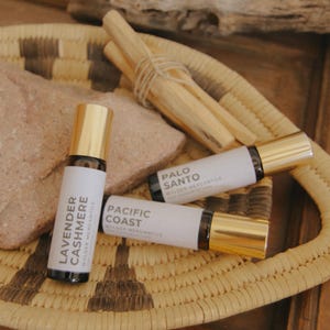 Natural Essential Oil Rollers | Essential Oil Roll-On Perfume | Aromatherapy Roller