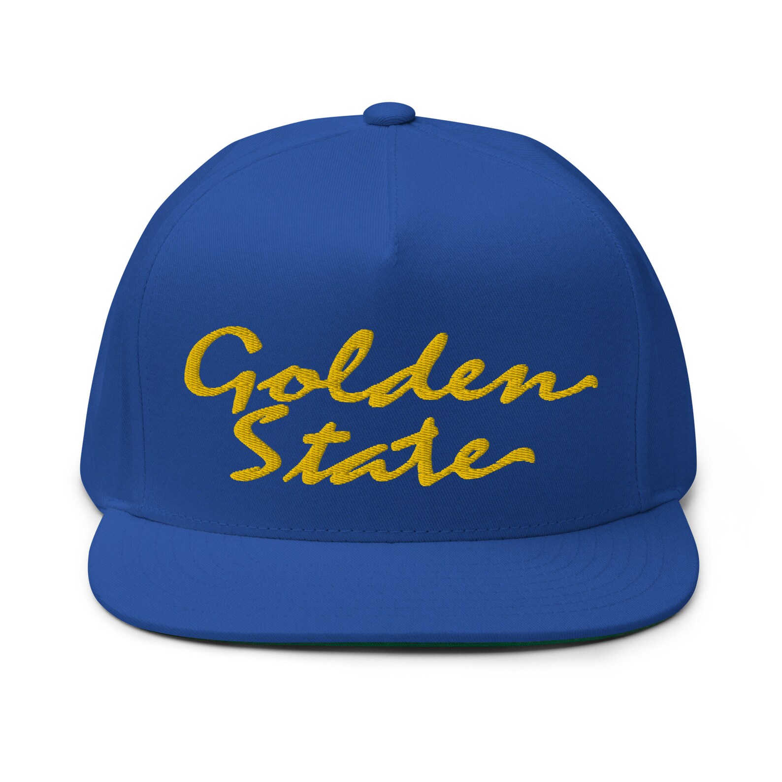 Golden State california Flat Bill Embroidered Snapback Trucker Cap Etsy