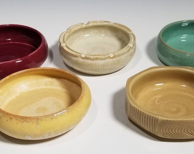 Brush Washers - earth tones - for Calligraphy and Sumi-e painting