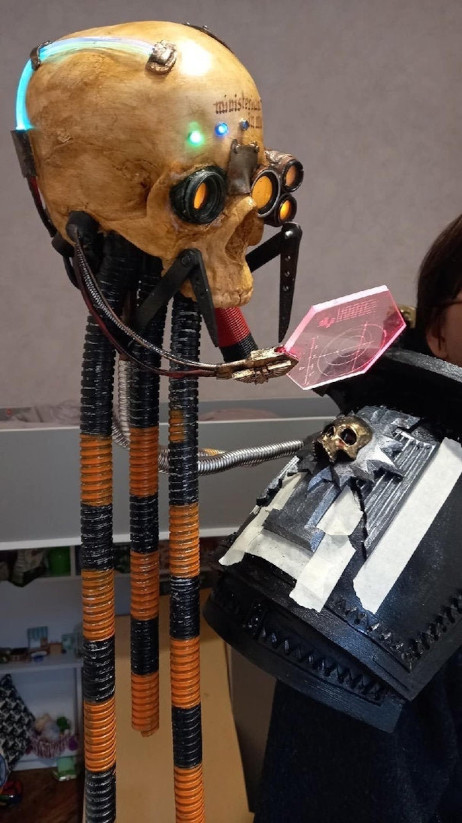 Servo Skull. Warhammer 40000 Etsy