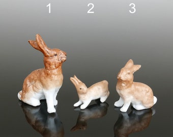 Antique Rabbit Figurine - Etsy