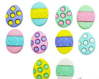 EASTER EGG BUTTONS