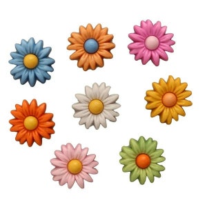 DAISY DELIGHTS BUTTONS