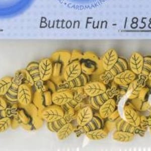 TINY BEE BUTTONS