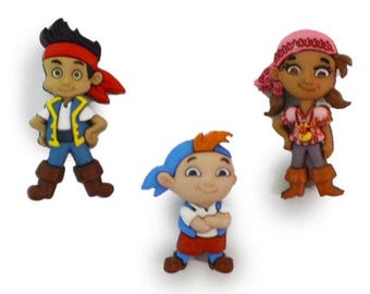 Jake The Pirate – Izzy Spielzeugfigur (TV Character Toys), Offizielles Merchandise