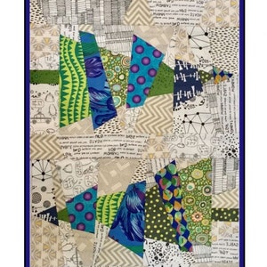 CRAZY CHRISTMAS TREES Pattern - Cut Loose Press