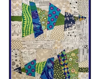 CRAZY CHRISTMAS TREES Pattern - Cut Loose Press
