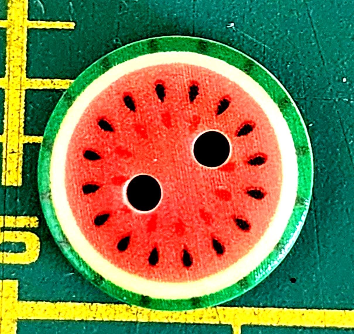 Watermelon Buttons WATERMELON BUTTONS - Etsy