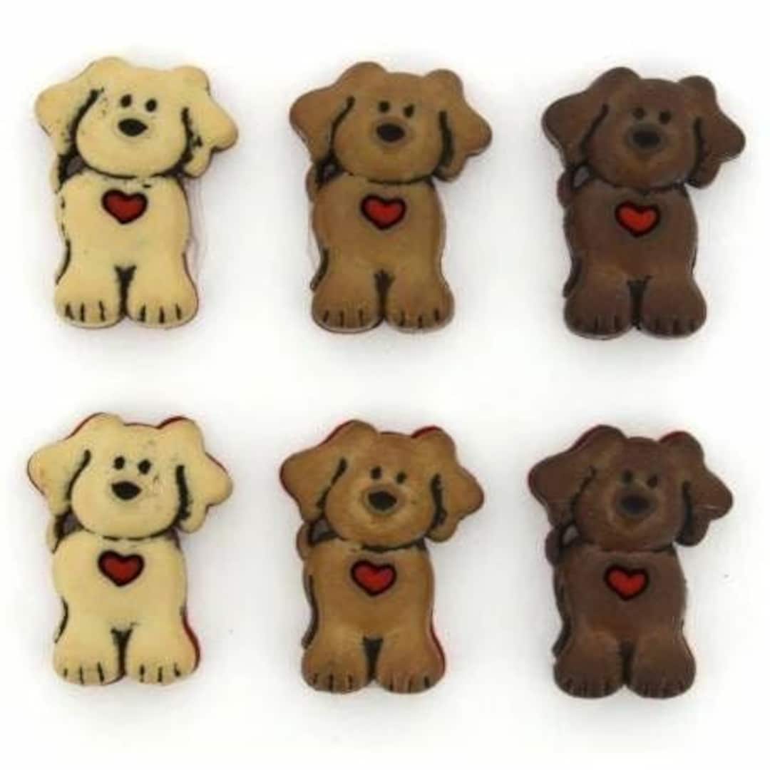 DOG BUTTONS - Etsy