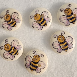 BUMBLE BEE BUTTONS