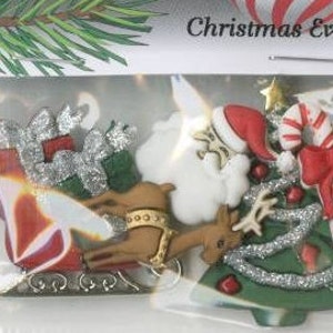 CHRISTMAS EVE BUTTONS