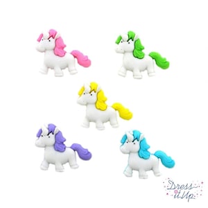 FANTASY UNICORNS - BUTTONS
