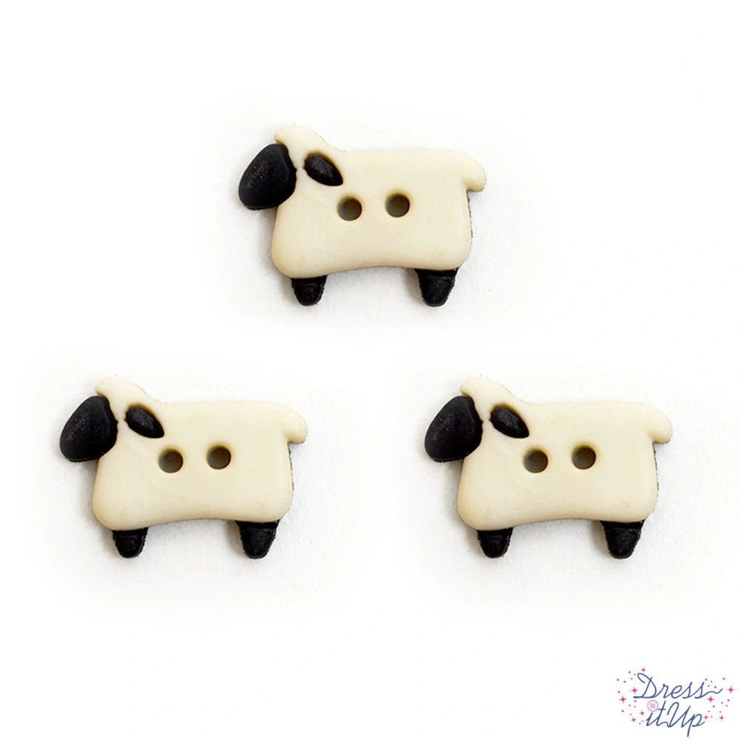 SHEEP BUTTONS - 6 PACK - Etsy