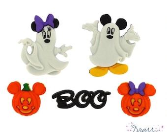 DISNEY HALLOWEEN BUTTONS