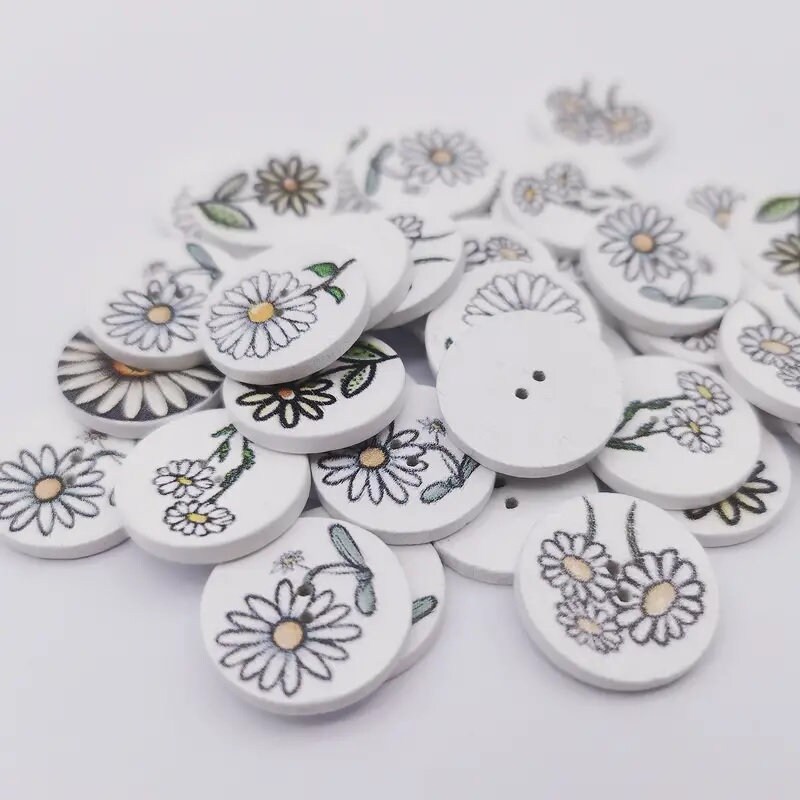 DAISY BUTTONS - Etsy