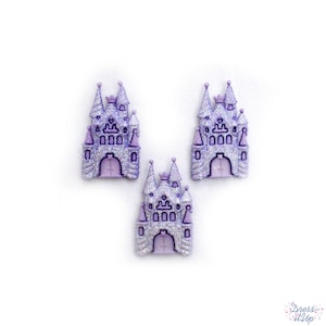 GLITTER CASTLE BUTTONS