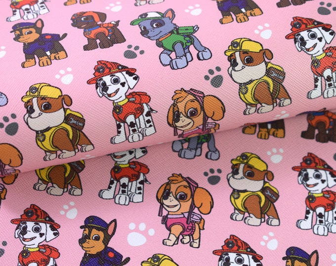 PAW PATROL FABRIC Sold by the Half Yard Continuous Cut - Etsy