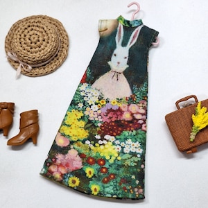 A line dress for Neo Blythe /Licca /Skipper / Momoko