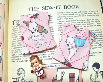 Doll Clothes Kewpie, Cotton Dress & Blouse - Fits Blythe, Lati Yellow doll