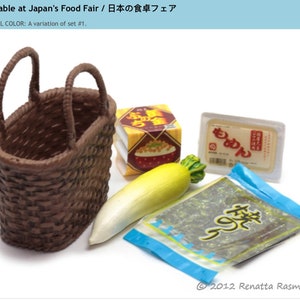Petite Supermarket 2, Re-Ment Miniature 1:6 Table at Japan's Food Fair / 日本の食卓フェア