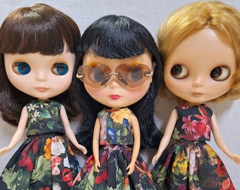 Flaral outfits for your lovely doll, Neo Blythe, Licca, Skipper doll