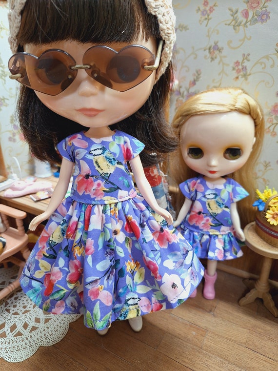 ドールフラワードレス:ブライス、リカちゃん、ホララドールに ドールフラワードレス:ブライス、リカちゃん、ホララドールに