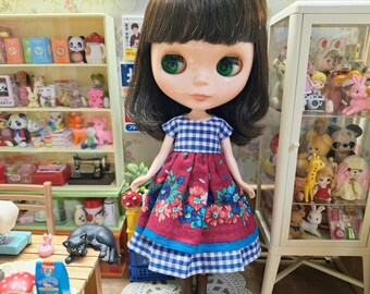 Flowers dress for Licca, Neo Blythe, Ruruko, Skipper