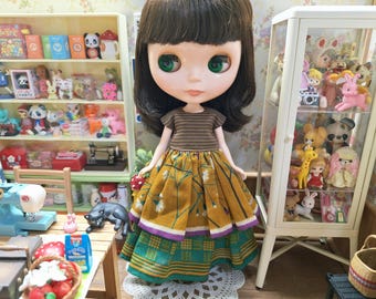 Dress for Neo Blythe /Licca gen 4 th /Skipper /Momoko